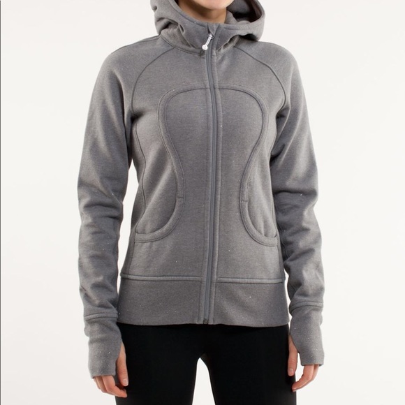 lululemon athletica Jackets & Blazers - Lululemon • Grey scuba zip up jacket